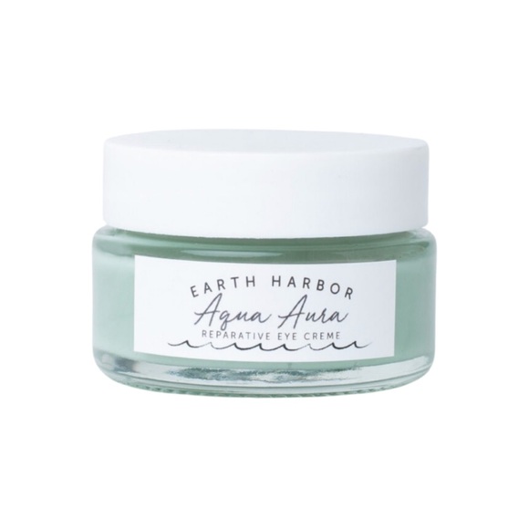 EARTH HARBOR Aqua Aura Reparative Eye Cream - .5 oz NIB - Picture 3 of 7